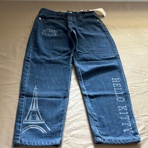Hello Kitty Dark Blue Denim Jeans